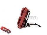 FMA SOFT SHELL SCORPION MAG CARRIER RED (for 9mm)TB1259-RED